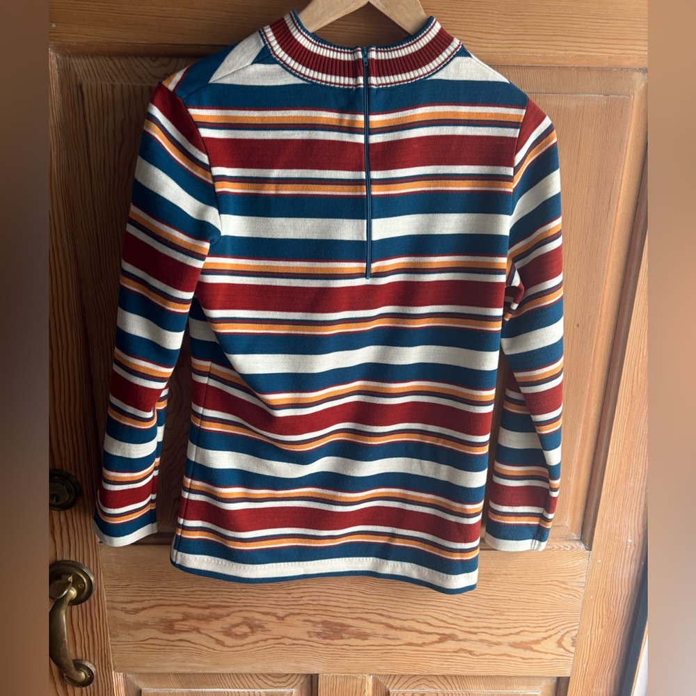 VTG Striped Long Sleeve Top - Multicolor size Medium - Picture 3 of 5
